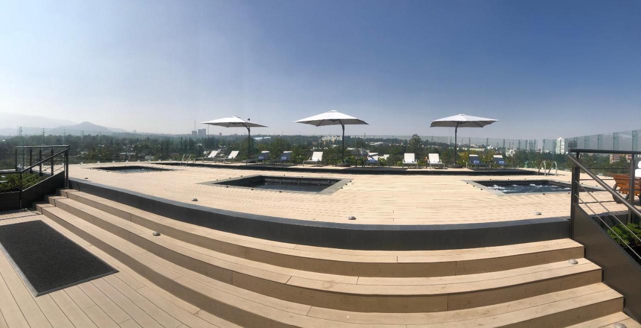 Galeria Plaza San Jeronimo Hotel Mexikóváros Kültér fotó The rooftop of the building