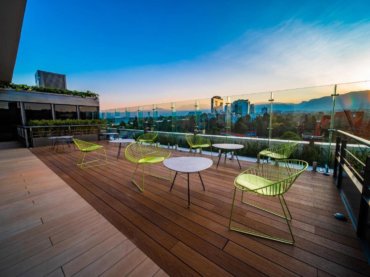 Galeria Plaza San Jeronimo Hotel Mexikóváros Kültér fotó Rooftop